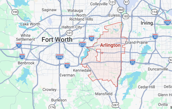 Arlington Map